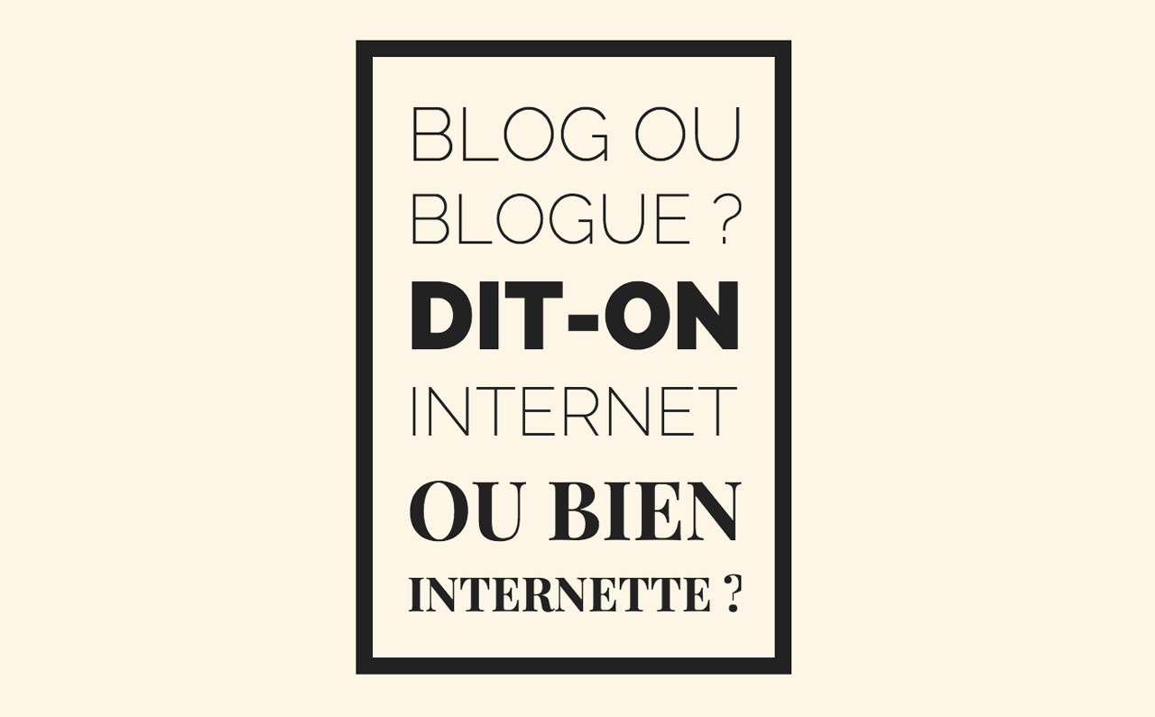 Blog ou blogue?